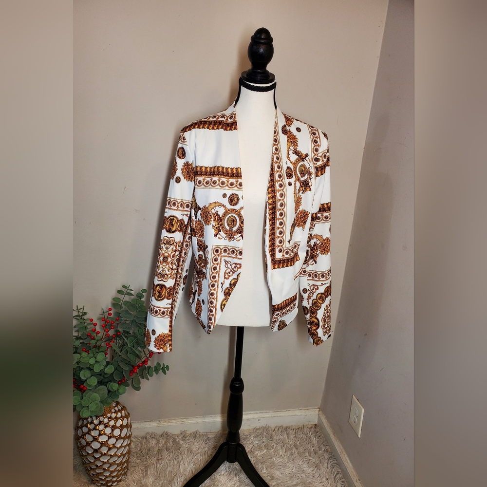 Ovi Women's Cheetah Print Two Piece Short Set Size L - Picture 10 of 16